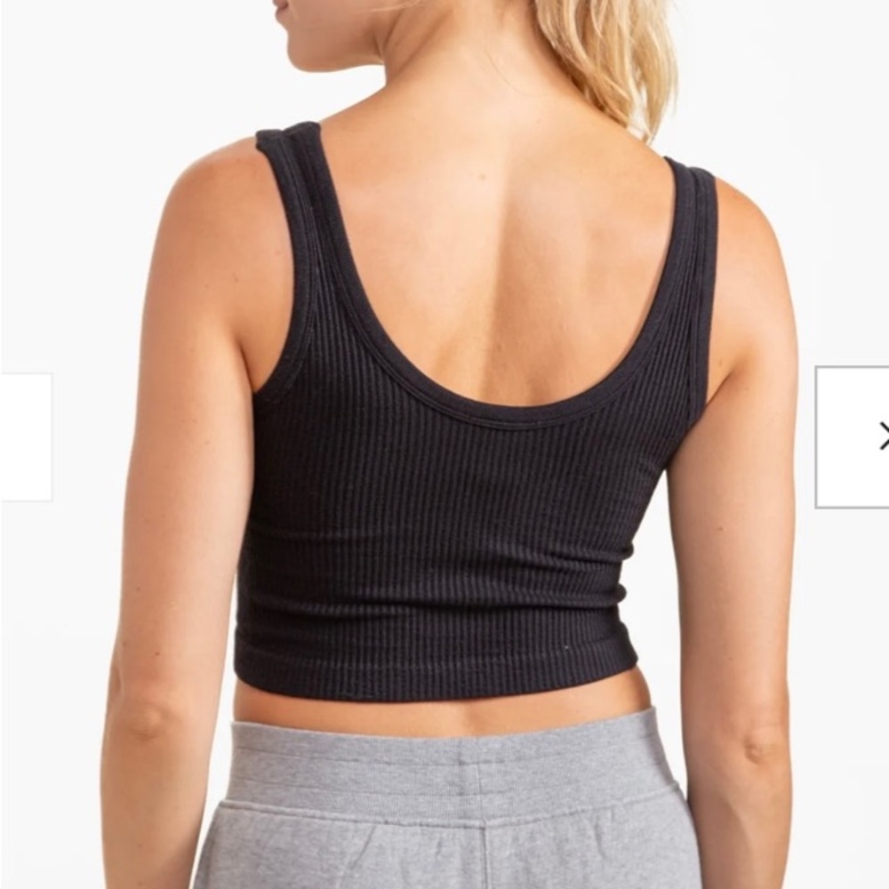 Mono B Effortless Ribbed Tank - Picture 2 of 6